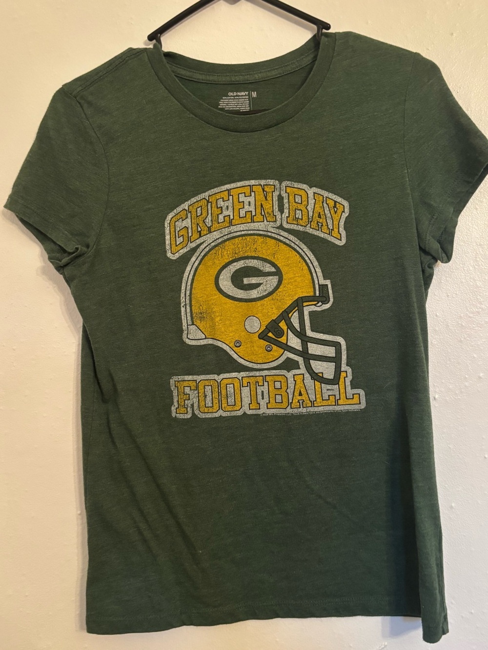 Old Navy -Green Bay Football Tee - Green